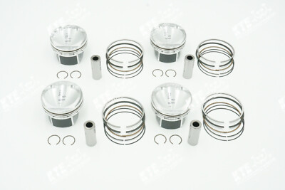 Original 1.8 TFSI 4 Kolben CDAA BZB 82,51mm STD geänderte Kolbenringe VW Audi