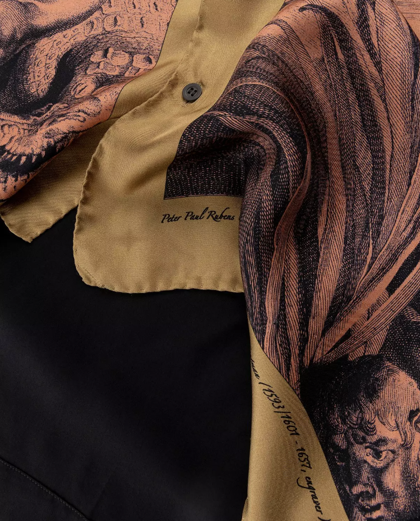 Dries Van Noten Cassif Shirt Salmon size large collar shirt | eBay