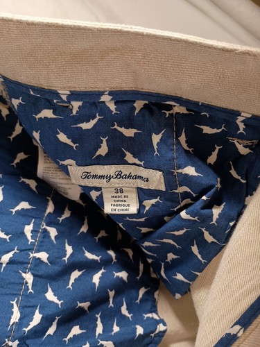 Men's Tommy Bahama Size 38 Linen Shorts - Picture 3 of 3