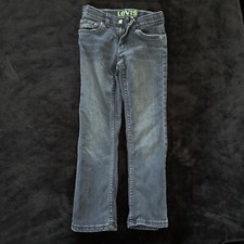 Levi's 511 Slim Boys Size Blue Jeans Denim Adjustable Waist Boy  s Size 7 Regular