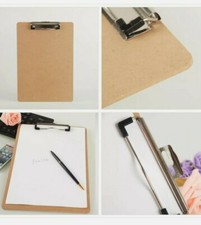 Unbranded Recycled Wood Clipboard, Letter Size, Low Profile Clip, 9 x 12.5