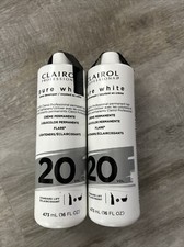 BRAND NEW CLAIROL 20 PROFESSIONAL CREAM DEVELOPER 2 16 OZ 32 OZ TOTAL NEW