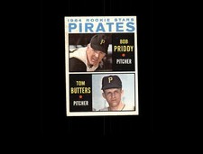 1964 Topps 74 Rookie Stars Bob Priddy RC/Tom Butters VG-EX #D1,342571