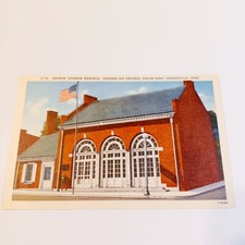 Postcard: Andrew Johnson Memorial-Tailor Shop-Greeneville Tennessee-Linen Crafts