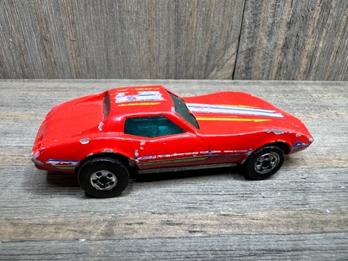 Hot Wheels Blackwalls Corvette Stingray Red Blackwall xploraf - Picture 5 of 8
