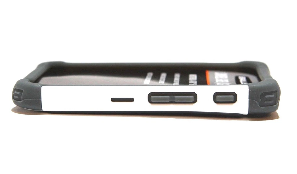 Nueva funda de gel con carcasa balística OEM para Motorola Atrix HD gris/blanco (SG0931-M385) Foto 2 de 2