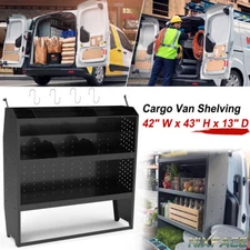 42"x43"x13" Van Shelving for Transit Connect, NV200, City Express, PromasterCity
