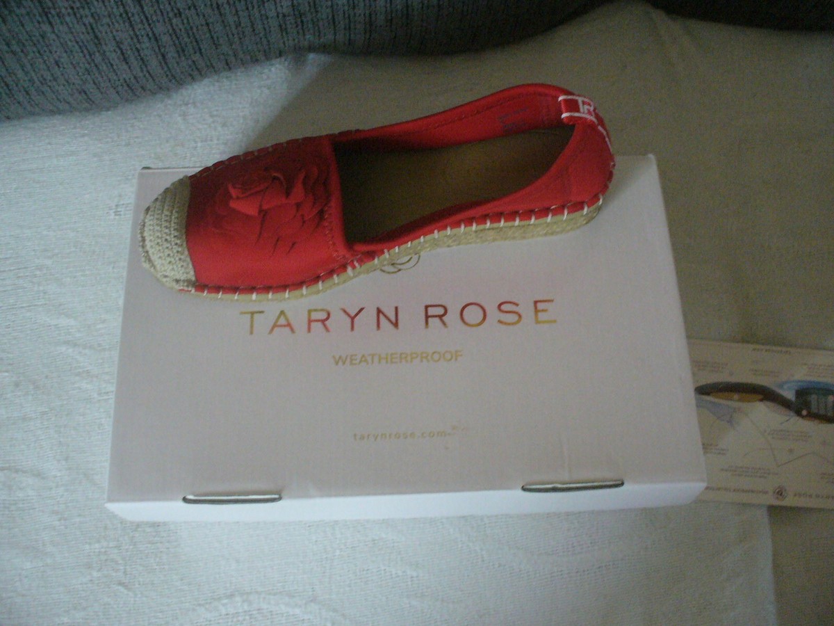 Taryn Rose Suede Loafer Mules Sangria Suede Waterproof Women's