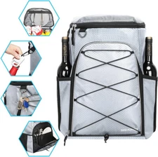 SEEHONOR Insulated Cooler Backpack Leakproof Soft Cooler Bag Lightweight Cooler