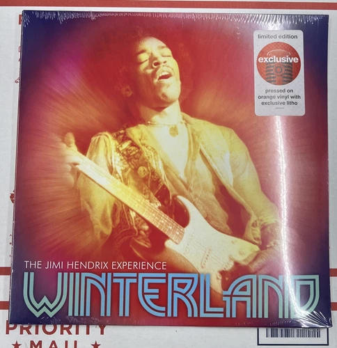 NEW Jimi Hendrix Experience Winterland Orange Exclusive 12" Limited Edition