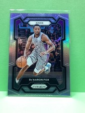 DeAaron Fox 2023 2024 PRIZM SILVER PRIZM REFRACTOR CARD