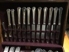 Reed & Barton Antique "Sierra" Silverware 59 Pieces, Branded Box Circa 1914 — photo 7