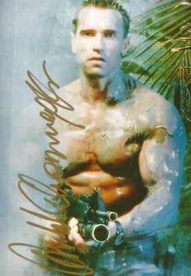 Autogramm-Großfoto (20x30)  ''Arnold SCHWARZENEGGER'' (DRUCK !)