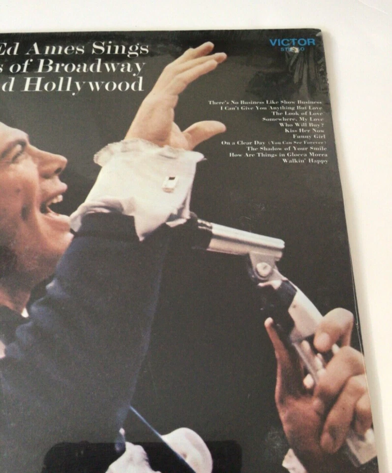 Ed Ames Sings The Hits Of Broadway And Hollywood Vinyl, LP 1968 RCA Victor NEW - Image 3 of 4