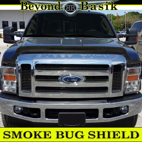 2008 2009 2010 Ford Super Duty SMOKE Hood Bug Shield Deflector WRAPAROUND eBay