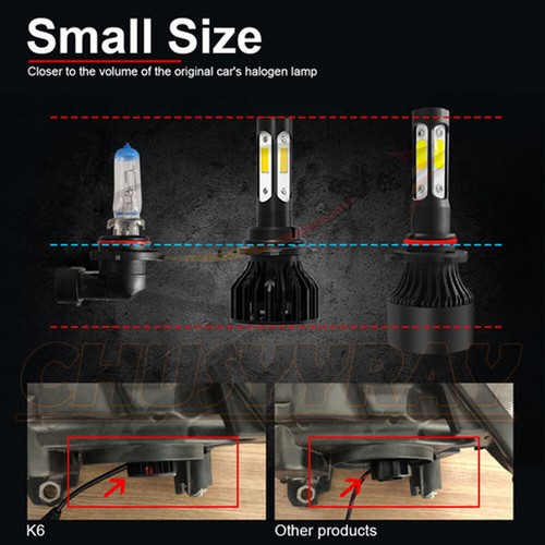 H7 Xenon White LED High Low Beam Headlight Bulb For BMW 320i 328i 330i 335i 340i - Picture 8 of 12