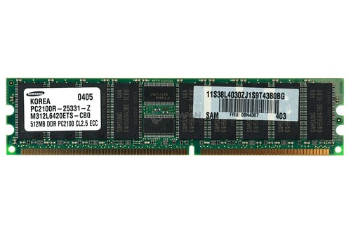 09N4307 IBM MEMORY 512MB PC2100R DDR1 - Picture 2 of 7