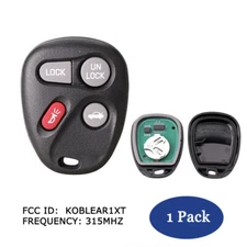 KOBLEAR1XT For 2001-2005 Chevrolet Impal & Malibu Remote Keyless Entry Key Fob