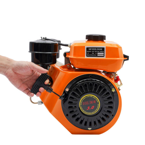 196cc Diesel-Powered Engine SingleCylinder Air Cool For Small Agricultural Motor - Picture 13 of 33