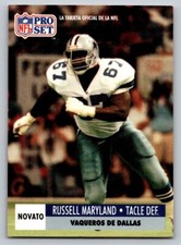 1991 Pro Set - 1st Round Draft Choice Russell Maryland #253