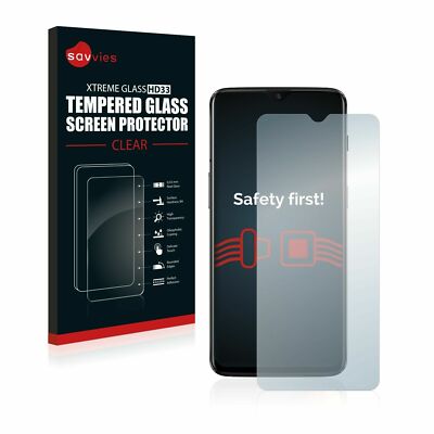 Savvies  Xtreme Glass HD33 Tempered Glass Screen Protector for    OnePlus 6T