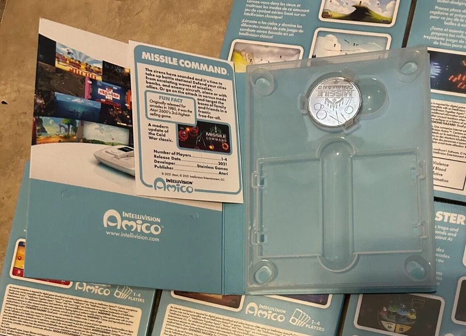 SET LOT All 8 Intellivision Amico Collector's Edition Boxes NEW Factory Sealed - Image 3 of 3