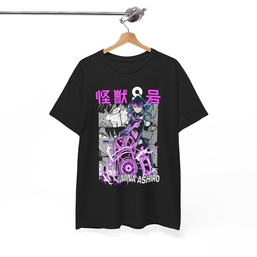 Kaiju No 8 Mina Shiro Kaiju T-Shirt Anime Soft Tee Shirt alle Größen Mina Ashiro - Bild 12 von 90