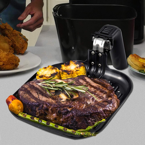 Grill PAN 6QT 6-Quart Brio Digital Air Fryer Exclusive Indoor Accessory - Picture 3 of 4