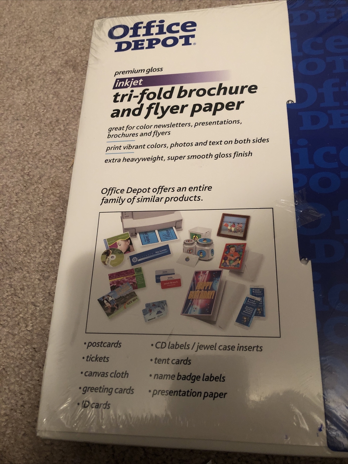 Top 30+ imagen triptico de carton office depot Abzlocal.mx