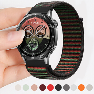 Quick Fit Nylon Armband Für Huawei Watch GT 5 Pro 4 3 GT 2 2e 46mm 3 4 Pro 48mm