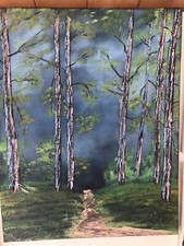 Quadro Olio su Tela Fatto in Casa Tela 40,5 cm X 5o,5 cm