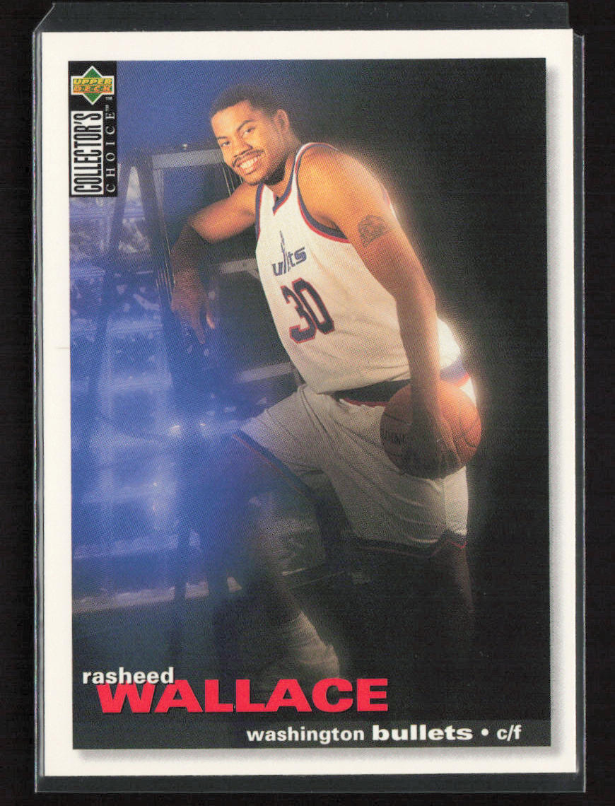 1995-96 Collector's Choice French II #109 Rasheed Wallace