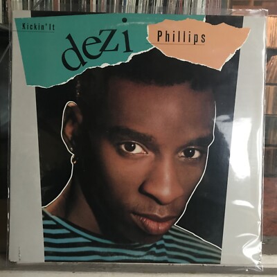 [SOUL/FUNK]~EXC LP~DEZI PHILLIPS~Kickin' It~{Original 1989~TABU~Issue]~PROMO~