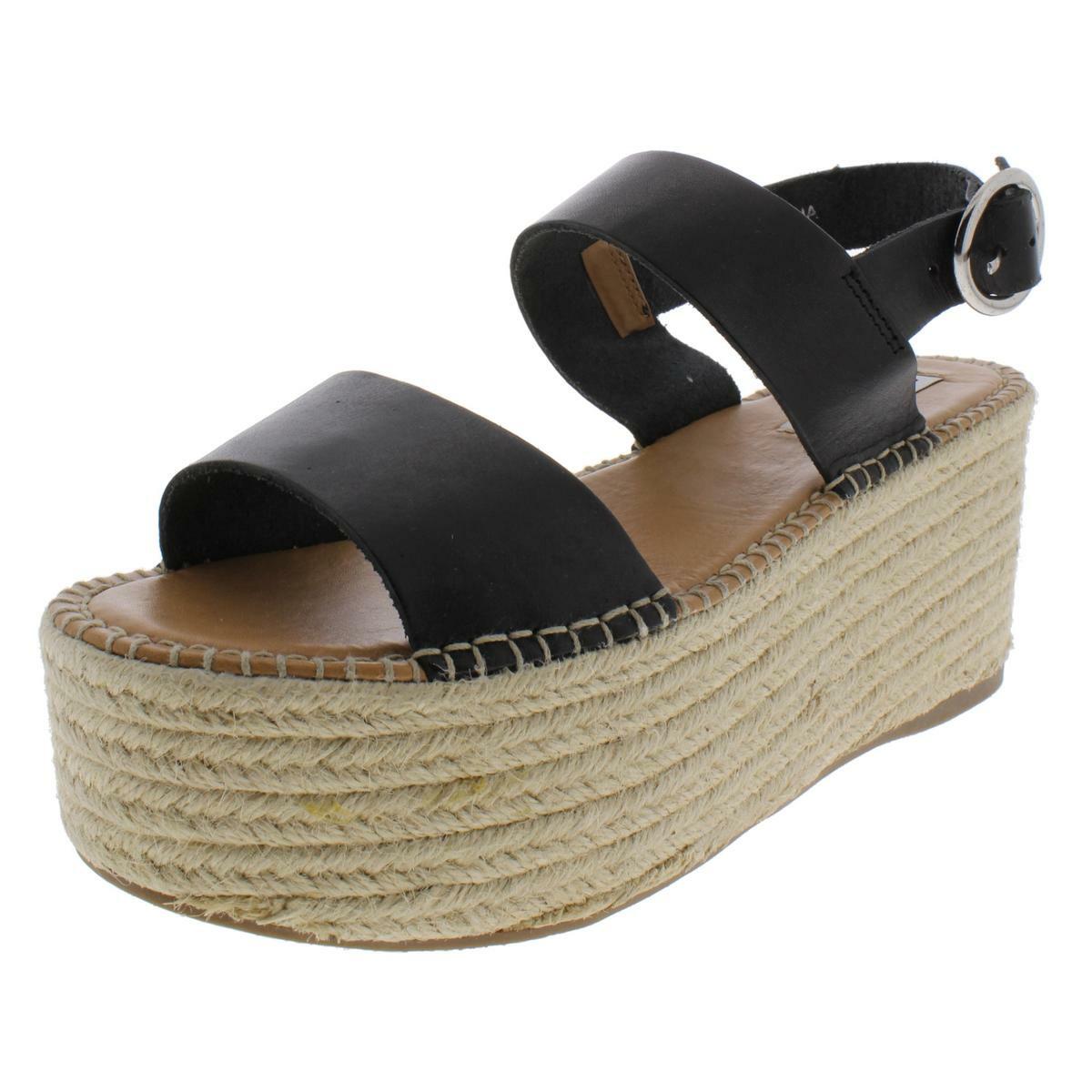 Steve Madden Womens Cali Leather High Casual Platform Sandals shoes BHFO 4576 Steve Madden Womens Cali Leather High Casual Platform Sandals shoes BHFO 4576