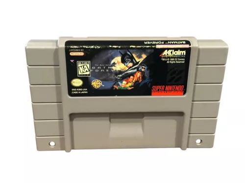 Batman Forever (Super Nintendo Entertainment System, 1995)  Authentic