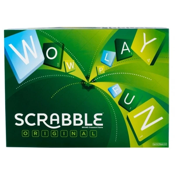 Scrabble Letters Contemporary Manufacture Board & Traditional Games