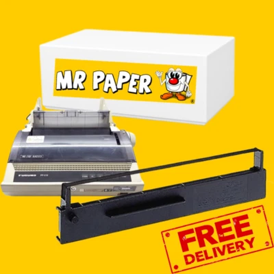 MR PAPER Navtex Furuno PP-510 Ink Ribbon Cassettes (Pack of 5) - FREE UK DELIVERY