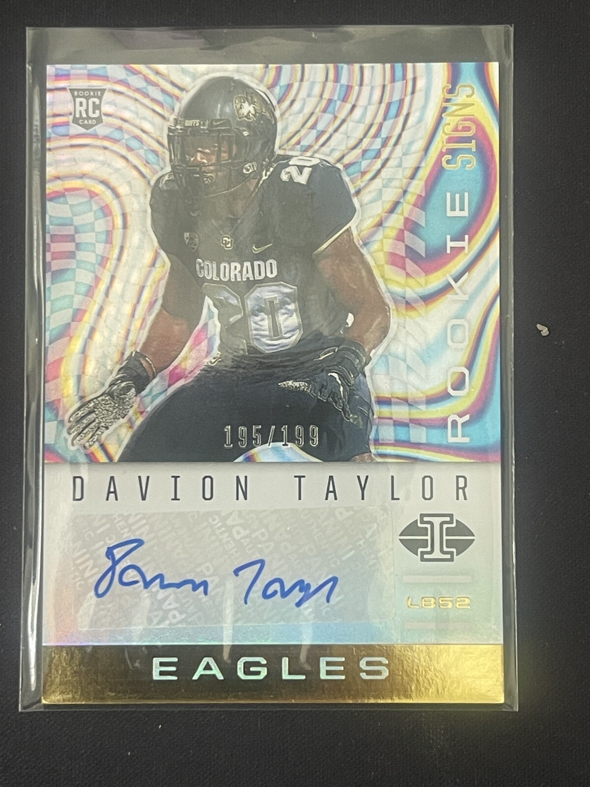 Davion Taylor Panini Illusions Rookie Signs #RS38 Base