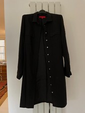 L.k Bennett Black Designer Coat Size Uk 16