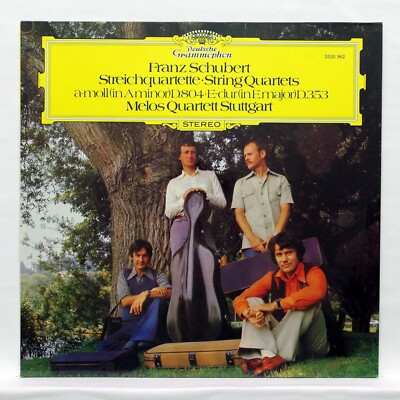 MELOS QUARTET - SCHUBERT string quartets D.804 & D.353 DGG 2530962