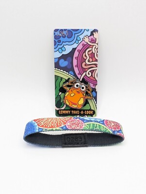 Zox Monster #263 Lemmy Take-a-Look ~ NEW ~ Medium ~ Wristband ~ Card & Pin