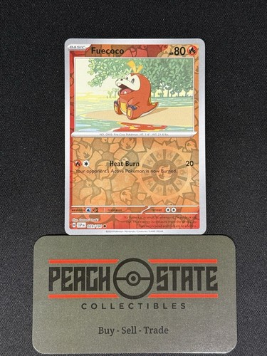 Fuecoco REVERSE Holo Pokémon TCG Surging Sparks 029/191 Near Mint NM - 第 1/3 張圖片