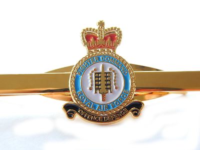 RAF Jagdkommando Krawattenklammer Royal Air Force Schiebestange Pin