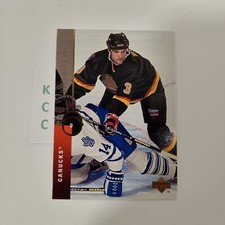 1995 Upper Deck Bret Hedican #398 Vancouver Canucks