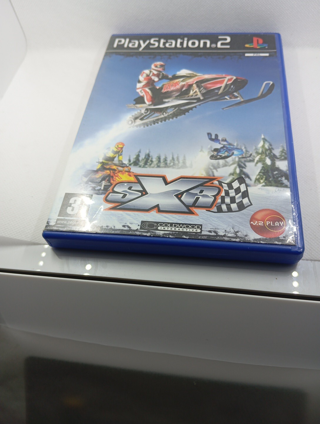 SXR Snow X Racing PS2 Boîtier Original Notice Française CD Original Pour PS 2