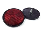 Pair Rear Reflectors Red 99-09 Yamaha V Star Custom Classic XVS1100 59mm replica