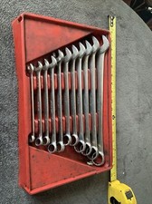 Snap On Combination Wrench Set, Mixed Styles, Sae, 3/8 Up To 1”