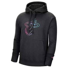 Miami Heat Nike City Edition Essential Logo Fleece Pullover Hoodie Men 2020 NBA