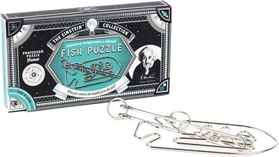PROFESSOR EINSTEIN'S EVERYONE'S A GENIUS FISH PUZZLE età 8+ difficoltà 3/5