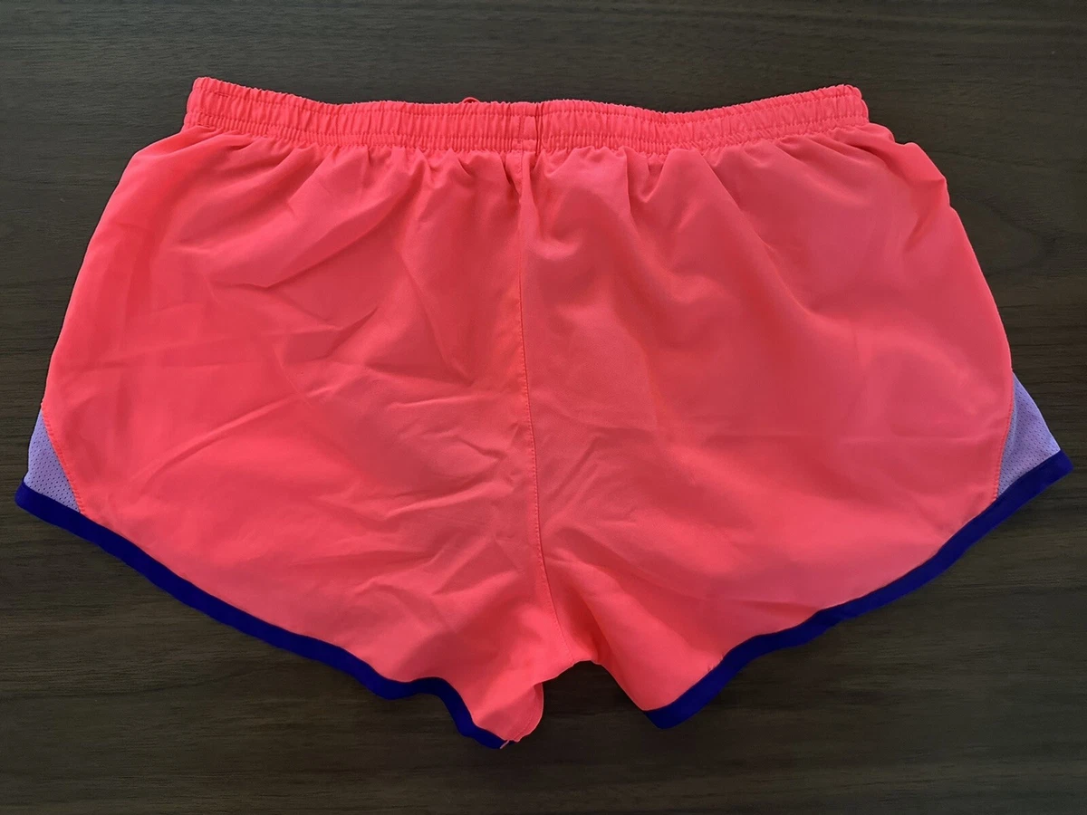Neon pink nike clearance shorts
